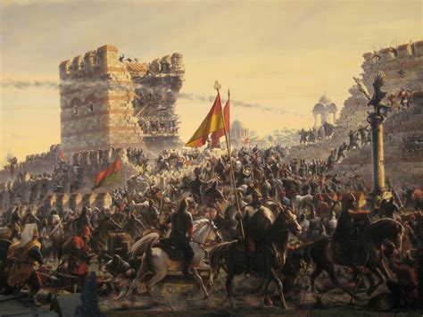 La Prise de Constantinople par les Ottomans: Une Fin Épique à l’Empire Byzantin et le Dawn d'un nouvel empire