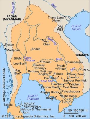 Le soulèvement des tribus Mon contre l'Empire Khmer en Thaïlande: un conflit territorial et religieux qui a remodelé le paysage politique du Sud-Est Asiatique.